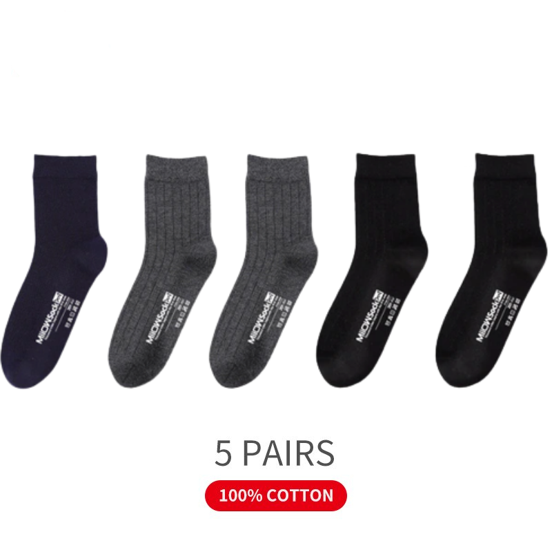 Intims - 5x Chaussettes en Coton Classique