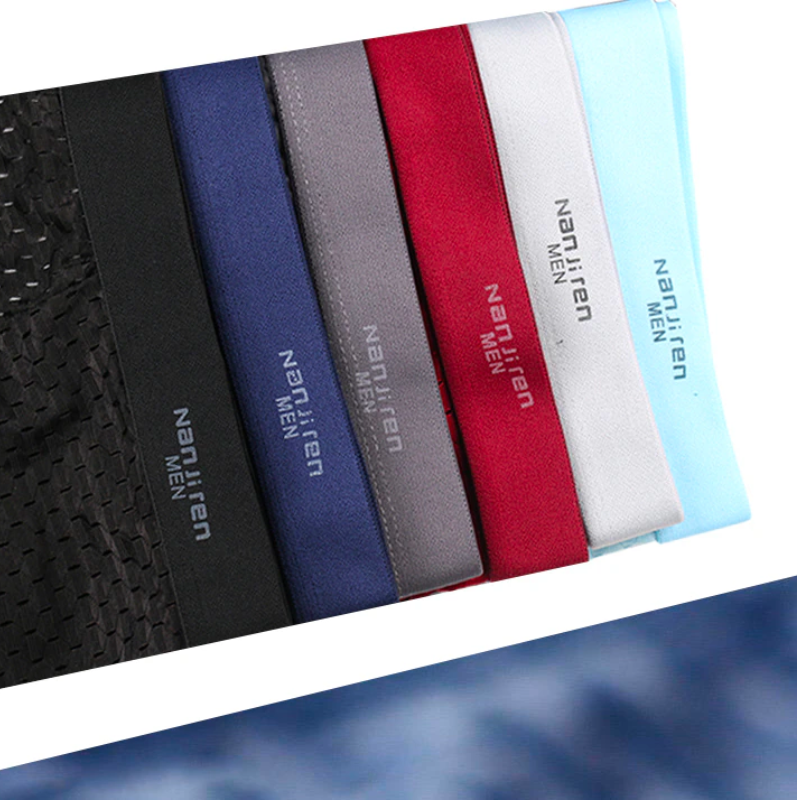 Intims - Lot de 4 Boxers en maille de Soie glacée
