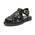 Retro caprice leather sandals