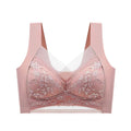 Intims - Brassière en soie glacée à dentelle - 92845FR