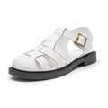 Retro caprice leather sandals