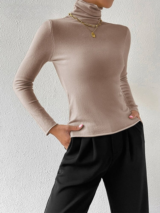 Intims - Pull doux col roulé