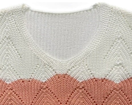 Intims - Pul tricot col V ample